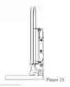 Fig. 20 - Receiver mounted sporting equipment rack with longitudinal load bars