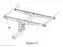 Fig. 35 - Receiver mounted sporting equipment rack with longitudinal load bars