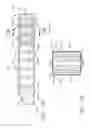 Fig. 17 - Fastener cartridge comprising a tissue thickness compensator including openings therein
