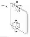 Fig. 01 - DETACHABLE HOOK AND CLIP WITH A VIEW ANGLE ADJUSTER FOR HANGING AN ELECTRONIC DEVICE