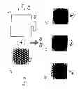 Fig. 06 - Microscope with structured illumination using displaceable grid structures