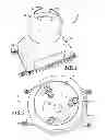 Fig. 02 - System and apparatus for sanitizing a door opening device or other point of contact