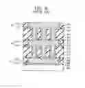 Fig. 37 - Semiconductor device having groove-shaped via-hole