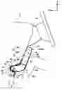 Fig. 01 - Knee airbag device for an automobile