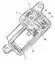 Fig. 01 - Fuel tank cap lock with a reduced number of components
