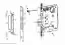 Fig. 01 - Door lock with integrated door position sensor