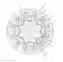 Fig. 01 - Permanent magnet rotor with flux barrier for reduced demagnetization