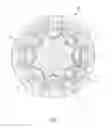 Fig. 02 - Permanent magnet rotor with flux barrier for reduced demagnetization