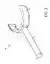 Fig. 03 - Sterile surgical headlight aperture adjusting device