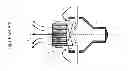 Fig. 02 - Air-cooled LED lamp bulb