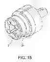 Fig. 13 - Optical connector having shutter mechanisms capable of effectively preventing entry of dust