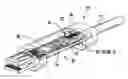 Fig. 01 - Fiber optic sub-assembly with low profile