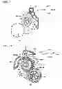 Fig. 08 - Duplex printer with a unidirectional drive source and a gear train with a partially toothed gear
