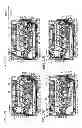 Fig. 22 - Duplex printer with a unidirectional drive source and a gear train with a partially toothed gear