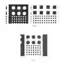 Fig. 02 - Nanoporous film patterned by direct photolithography and method for preparing the same
