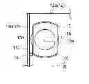 Fig. 01 - Tuner having a frame with a through-hole and a pressurization portion for mounting a connection portion with a flange