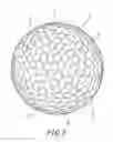 Fig. 06 - Process for designing rugged pattern on golf ball surface