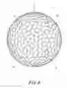 Fig. 07 - Process for designing rugged pattern on golf ball surface