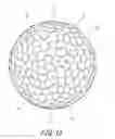 Fig. 14 - Process for designing rugged pattern on golf ball surface