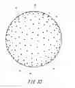 Fig. 34 - Process for designing rugged pattern on golf ball surface