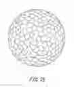 Fig. 76 - Process for designing rugged pattern on golf ball surface