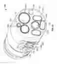 Fig. 130 - Image capture assembly for use in a multi-viewing elements endoscope