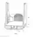 Fig. 08 - SHOCK ABSORBER INSERT FOR AN ORTHOPEDIC WALKING BOOT