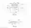 Fig. 04 - Cut guide attachment for use in tibial prosthesis systems