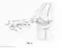 Fig. 10 - Cut guide attachment for use in tibial prosthesis systems
