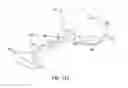 Fig. 17 - Cut guide attachment for use in tibial prosthesis systems