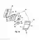 Fig. 13 - Prosthetic spinal disc replacement and methods thereof