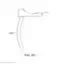 Fig. 70 - Systems and methods for providing a femoral component with a modified posterior condyle