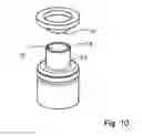 Fig. 08 - Prosthetic valve and vacuum adapter system