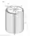 Fig. 01 - Filter cage for wet/dry vacuums