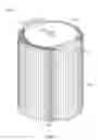 Fig. 10 - Filter cage for wet/dry vacuums