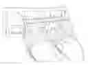 Fig. 01 - Row divider for a corn head assembly having a hood with a structured surface