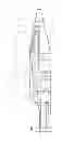 Fig. 01 - Fragmentation-beam tank projectile