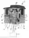 Fig. 01 - Closure lid with a pressure-controlled or temperature-controlled directional control valve for an expansion tank and cooling system of an internal combustion engine