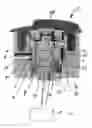 Fig. 02 - Closure lid with a pressure-controlled or temperature-controlled directional control valve for an expansion tank and cooling system of an internal combustion engine
