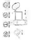 Fig. 26 - Cannula for minimizing dilution of dosing during nitric oxide delivery