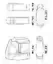 Fig. 30 - Cannula for minimizing dilution of dosing during nitric oxide delivery