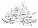 Fig. 01 - Ice scratcher for a snowmobile
