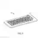 Fig. 09 - Input device with gel containing chambers in key cap