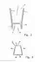 Fig. 03 - Waste receptacle system for securing a plurality of plastic liners