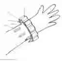 Fig. 01 - Magnetic bit-holder bracelet device