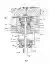 Fig. 04 - Dispensing module, applicator head and nozzle holder for dispensing a fluid, in particular hot-melt adhesive
