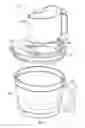 Fig. 05 - Food processor having removable feed tube
