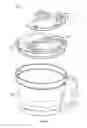 Fig. 09 - Food processor having removable feed tube