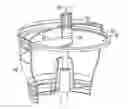 Fig. 01 - Food processor having external slicing disc adjustment