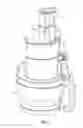 Fig. 03 - Food processor feed tube assembly